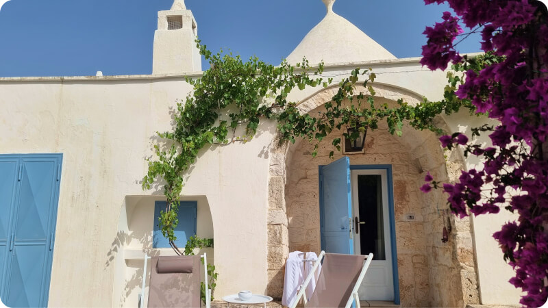 Our beautiful trullo home
