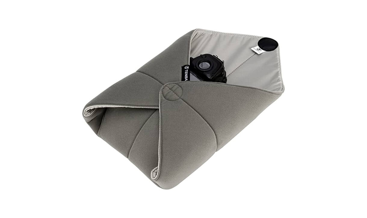 The piece of cloth that turns any backpack into a camera backpack.