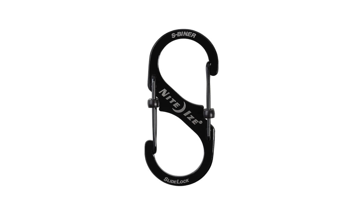 The super-fast carabiner that won't let you hanging (unless you want it to).